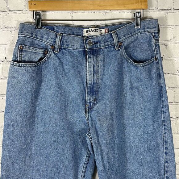 Levi's Mens’ Light Wash 550 Relaxed Fit Jeans size 36 x 34 - Picture 2 of 11
